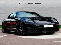 Jet black metallic New 2024 Porsche Taycan Turbo Sedan | £96,900