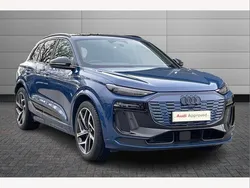 Blue Used 2024 Audi Q6 e-tron Advanced SUV | £64,990 (Fair price)