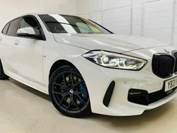 White Used 2021 BMW 120 M Sport Hatchback | £21,799 (Fair price)