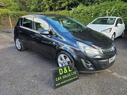 Black Used 2013 Vauxhall Corsa Hatchback | £2,495 (Fair price)
