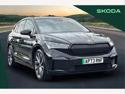 Black Used 2024 Skoda Enyaq iV SportlinePlus SUV | £26,995 (Good price)