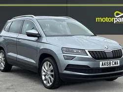 Grey metallic Used 2018 Skoda Karoq SE L SUV | £11,400 (Good price)