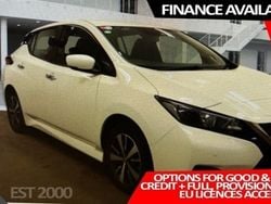 White Used 2020 Nissan Leaf Acenta Hatchback | £8,999 (Fair price)