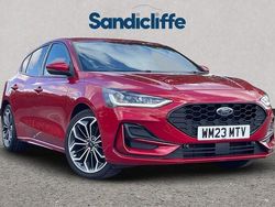 Red Used 2023 Ford Focus ST-Line X Hatchback | £15,700 (Fair price)