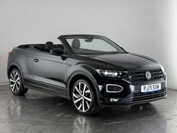 Black Used 2021 VW T-Roc Cabriolet R-line Cabriolet | £19,950 (Fair price)