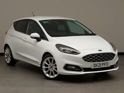 White Used 2021 Ford Fiesta Vignale Hatchback | £13,498 (Fair price)