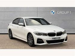 White Used 2019 BMW 330 M Sport Sedan | £24,595 (A bit pricey)