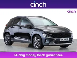 Black Used 2021 Hyundai Kona Premium SUV | £16,499 (Fair price)