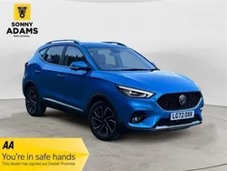 Blue Used 2022 MG ZS Exclusive Sedan | £12,990 (Fair price)
