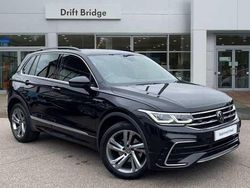 Black Used 2023 VW Tiguan R-line Edition SUV | £27,795 (Fair price)