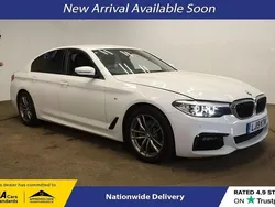 White Used 2019 BMW 520 M Sport Sedan | £17,700 (Fair price)