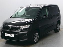 Black Used 2024 Peugeot Partner Van | £15,990 (Good price)