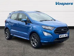 Blue Used 2022 Ford Ecosport ST-Line SUV | £14,280 (Fair price)