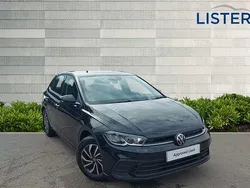 Deep black Used 2023 VW Polo Life Hatchback | £16,990 (Fair price)
