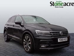 Black Used 2019 VW Tiguan R-line SUV | £20,995 (Good price)