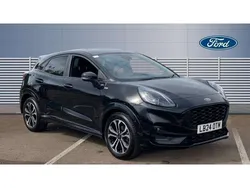 Black Used 2024 Ford Puma ST-Line SUV | £17,055 (Fair price)