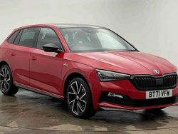 Velvet red metallic Used 2022 Skoda Scala Monte Carlo Hatchback | £13,495 (Good price)