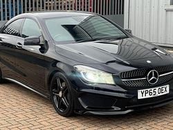 Black Used 2015 Mercedes CLA220 AMG Sedan | £9,000 (Fair price)