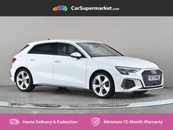 White Used 2023 Audi A3 S-Line Hatchback | £21,997 (A bit pricey)