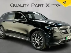 Black Used 2021 Mercedes EQC400 AMG line SUV | £19,200 (Fair price)