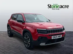 Red New 2025 Jeep Avenger Summit SUV | £24,995 (Fair price)