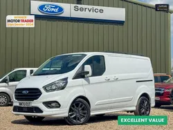 White Used 2021 Ford Transit Custom Sport Van | £21,890 (Good price)