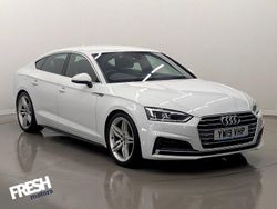 White Used 2019 Audi A5 S-Line Hatchback | £15,790 (Good price)