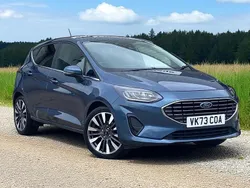 Blue Used 2023 Ford Fiesta Titanium X Hatchback | £15,495 (Fair price)