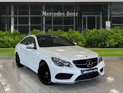 White Used 2017 Mercedes E350 AMG line Coupe | £15,652 (Fair price)