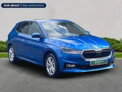 Blue New 2025 Skoda Fabia SE L Hatchback | £19,699 (Fair price)