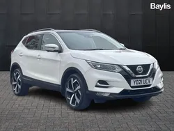 White Used 2021 Nissan Qashqai N-Motion SUV | £15,899 (Fair price)