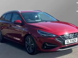 Red Used 2022 Hyundai i30 Premium Estate | £14,842 (Fair price)