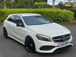 White Used 2017 Mercedes A180 AMG line Hatchback | £7,395 (Fair price)
