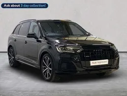 Black Used 2024 Audi Q7 S-Line SUV | £46,896 (Fair price)