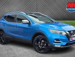 Blue Used 2018 Nissan Qashqai Tekna+ SUV | £9,999 (Fair price)