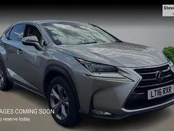 Silver Used 2016 Lexus NX300h SUV | £16,150 (A bit pricey)