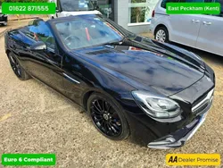 Black Used 2018 Mercedes SLC250 AMG line Cabriolet | £16,999