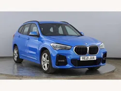 Blue Used 2021 BMW X1 M Sport SUV | £21,250 (Fair price)