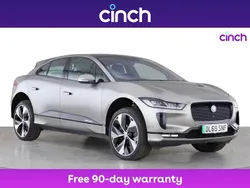 Silver Used 2019 Jaguar I-Pace SUV | £17,599 (Fair price)