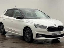 Candy white black magic pearl effect Used 2022 Skoda Fabia Colour Edition Hatchback | £13,495 (Fair price)