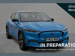 Blue Used 2022 Ford Mustang Mach-E Standard Range SUV | £21,350 (Fair price)
