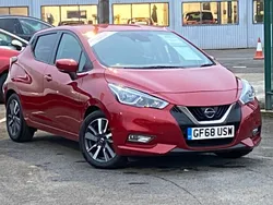 Red Used 2018 Nissan Micra N-Connecta Hatchback | £10,999 (Expensive)