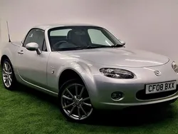 Silver Used 2008 Mazda MX5 Cabriolet | £5,990 (A bit pricey)