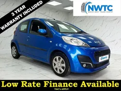 Blue Used 2013 Peugeot 107 Active Hatchback | £6,495 (Fair price)