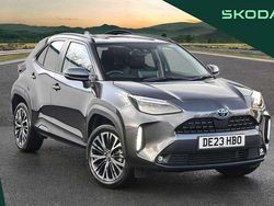 Grey Used 2023 Toyota Yaris Hybrid SUV | £23,495 (A bit pricey)