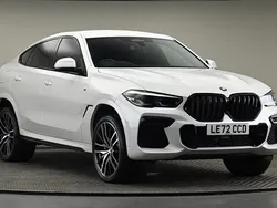 White Used 2023 BMW X6 M Sport SUV | £46,500