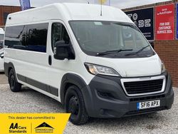 White Used 2016 Peugeot Boxer Van | £8,990 (A bit pricey)