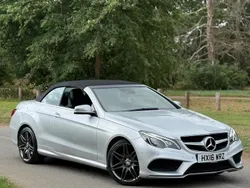 Silver Used 2016 Mercedes E350 AMG Line Premium Cabriolet | £11,247 (Good price)