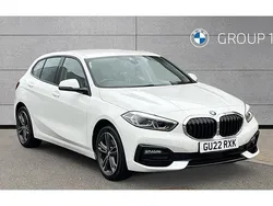White Used 2022 BMW 118 Sport Line Hatchback | £18,875 (Fair price)