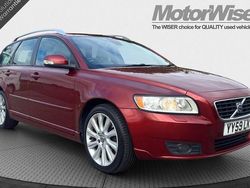 Red Used 2009 Volvo V50 SE Lux Estate | £1,595 (Fair price)